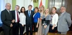 15 June 2015 The members of the National Assembly’s Foreign Affairs Committee and the delegation of the International Affairs Committee of the State Duma of the Russian Federation